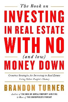 The Book on Investing in Real Estate with No and Low Money Down book cover.