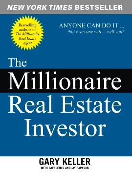 The Millionaire Real Estate Investor book cover.
