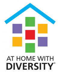 At Home With Diversity logo.