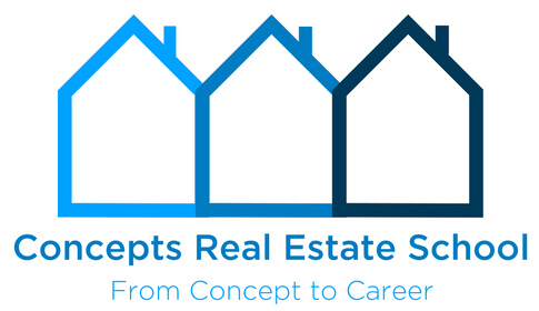 Concepts Real Estate Schools logo.