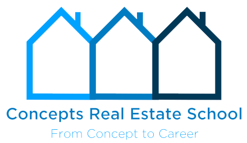 Concepts Real Estate Schools logo.
