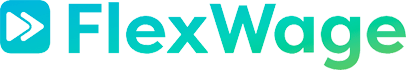 FlexWage logo.