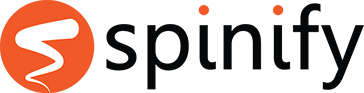 Spinify logo.