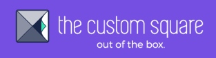 The Custom Square logo