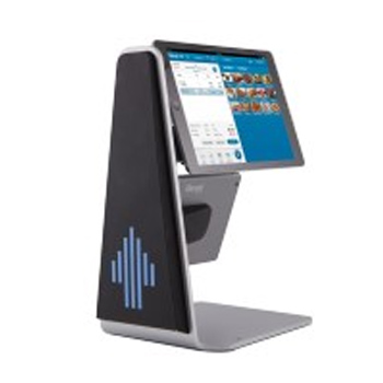 L-Stand with Customer-facing Display.