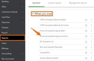 accounts payable aging schedule