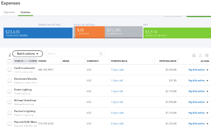 How To Enter Bills in QuickBooks Online