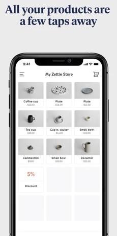 PayPal Zettle POS for iOS.