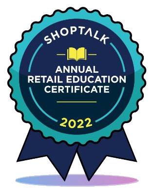 Shoptalk Certification Badge