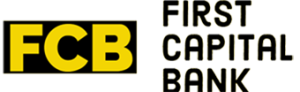 First Capital Bank logo.