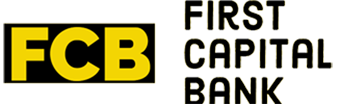 First Capital Bank logo.