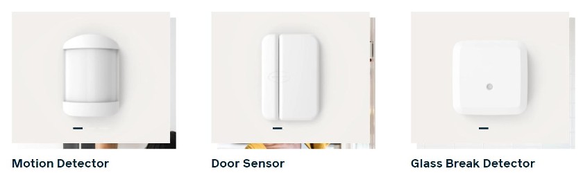 Three types of sensors of Cove.