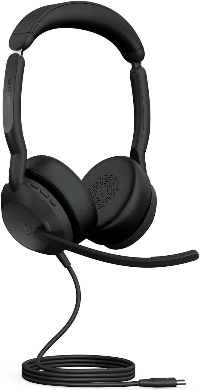 The Jabra Evolve2 50 headset.