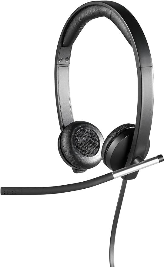 The Logitech H650E headset.