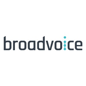 Broadvoice logo that links to the Broadvoice homepage in a new tab.
