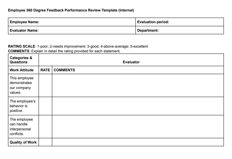 360 Feedback: Complete Guide + Free Review Template