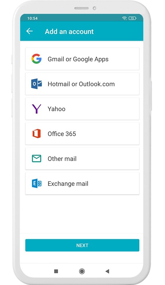 Screenshot_Aqua Mail app with the Pro plan 1