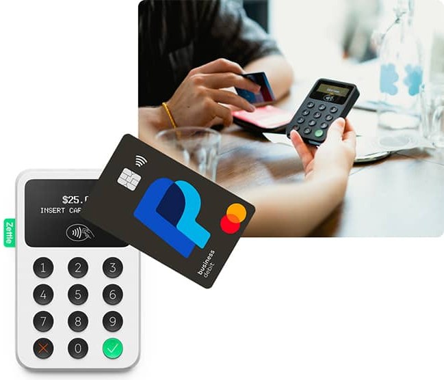 Showing emv chip cards can be simply "tapped" to complete purchase transactions.