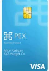 PEX Prepaid Business Card Example