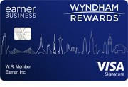 Wyndham Rewards Earner® Business Card.