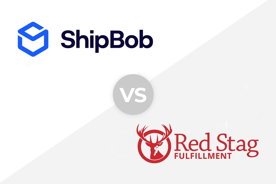 ShipBob vs Redstag logo