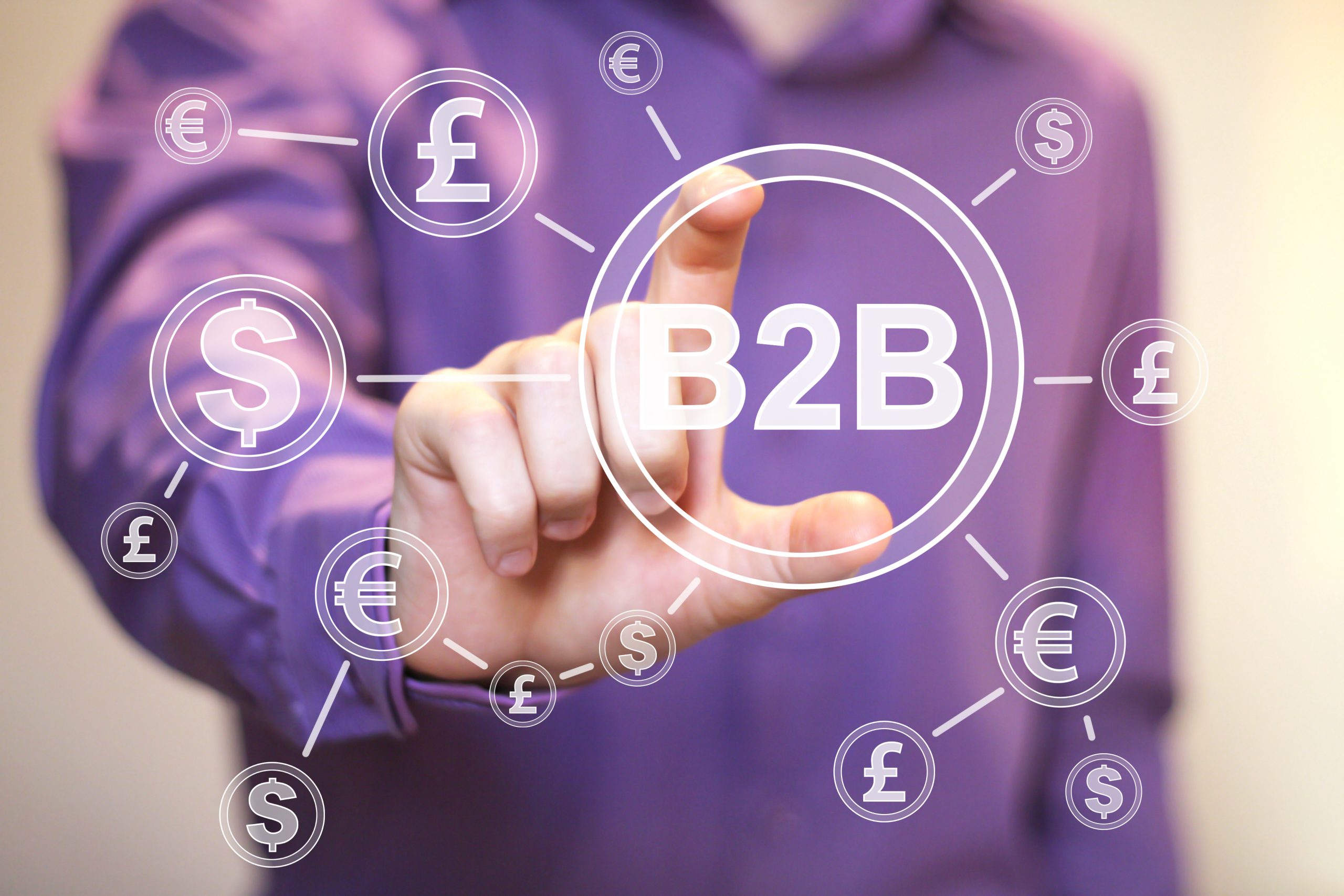 A man wants to explore the trends and challenges in B2B payments.