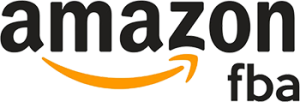 Amazon FBA logo that links to the Amazon FBA homepage in a new tab.