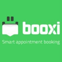 Booxi logo that links to the Booxi homepage in a new tab.