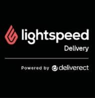 Lightspeed delivery logo that links to the Lightspeed delivery homepage in a new tab.