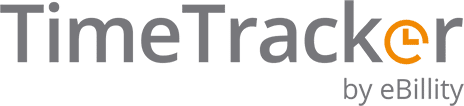 Time Tracker by eBillity logo.
