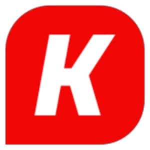 Kixie logo that links to the Kixie homepage in a new tab.