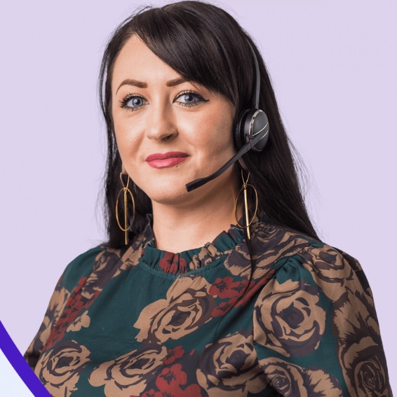 Abby Connect trained live receptionist.