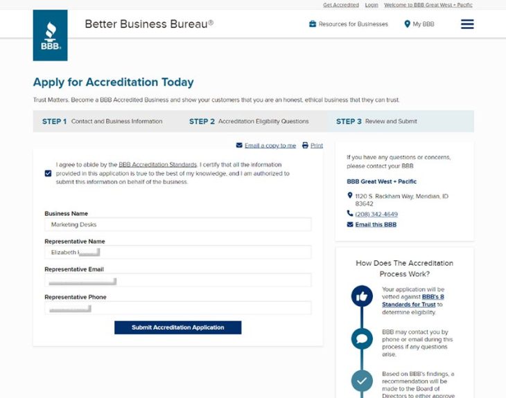 How to a BBB Accredited Business in 3 Steps