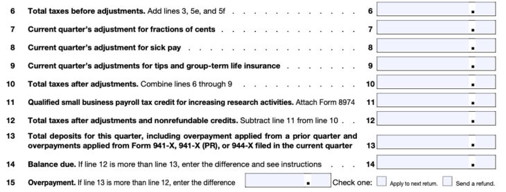 (2024) Form 941 Instructions by Part [+ State Mailing Addresses]