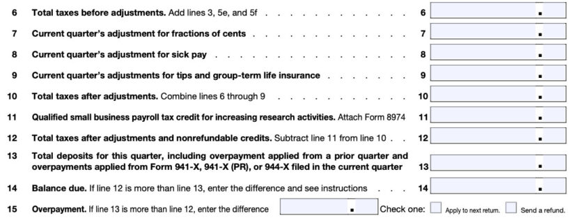 (2024) Form 941 Instructions by Part [+ State Mailing Addresses]