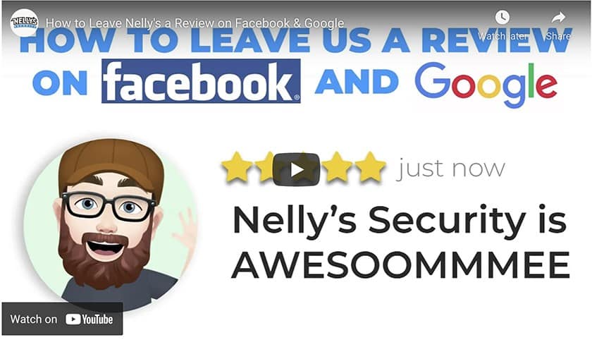 Instructional video on how to leave a Facebook or Google Review.