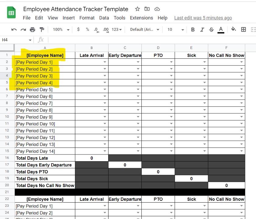 Best Way To Keep Track Of Employee Attendance