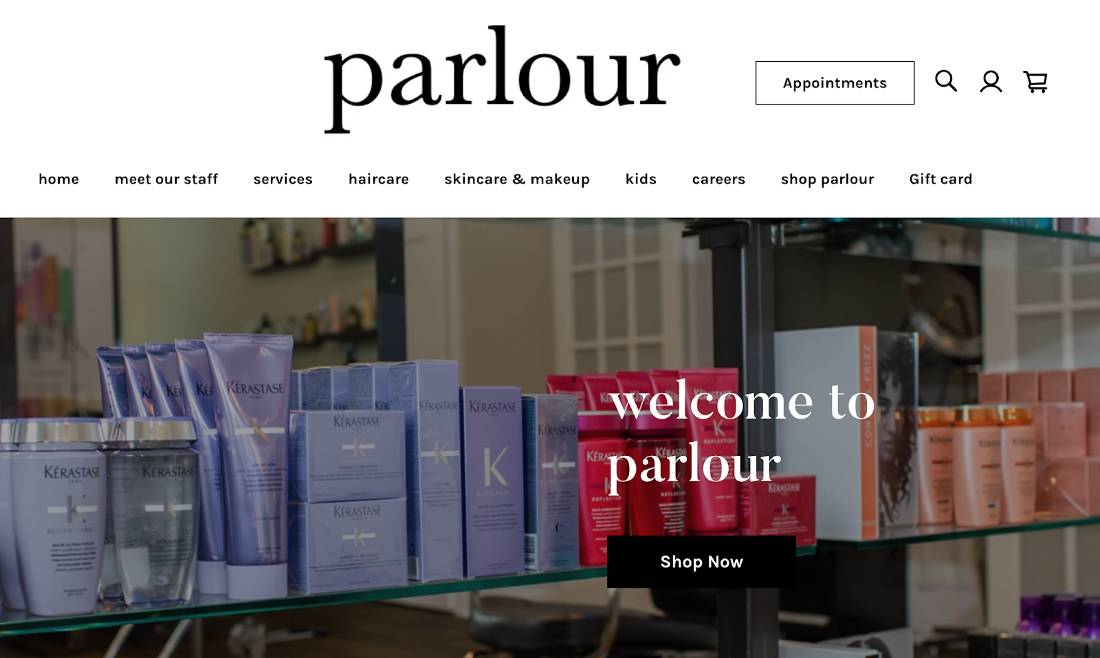 Parlour website.