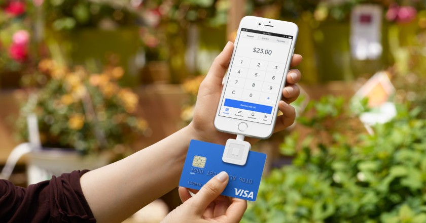 Card readers for mobile connect to the phone by USB.
