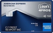 Lowe’s Business Rewards Card From American Express.