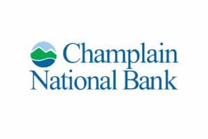 Champlain National Bank logo.