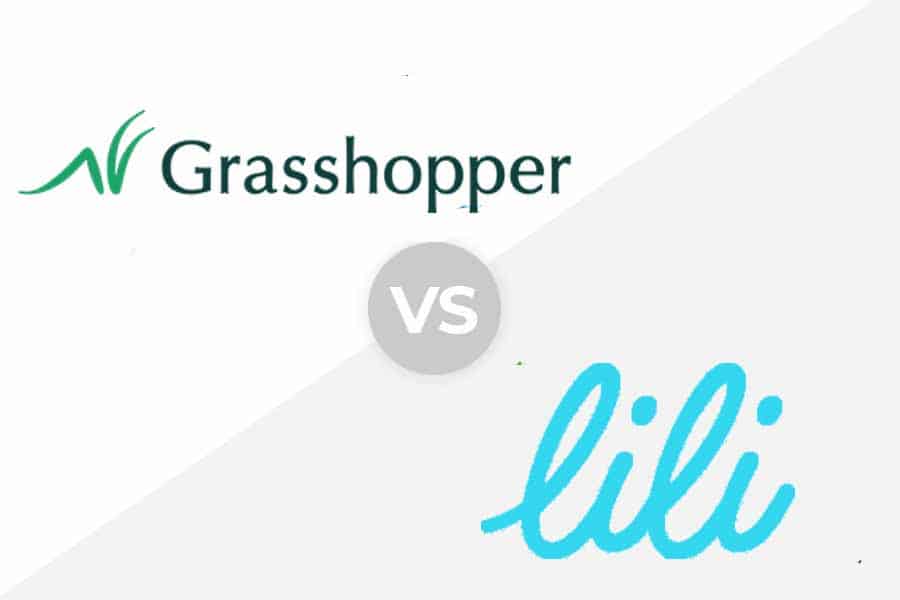 Grasshopper vs Lili Business Checking logo