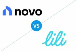 Novo vs Lili business checking logo.