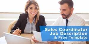 Sales coordinator job description.