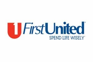 First United Bank logo.