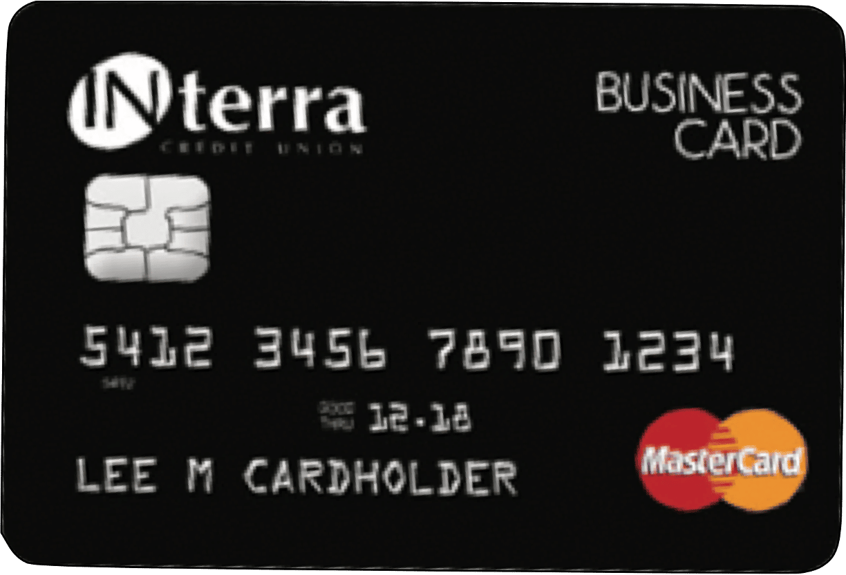 Interra Credit Union Business Rewards Plus MasterCard® Credit Card
