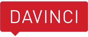 Davinci Virtual logo that links to the Davinci Virtual homepage in a new tab.
