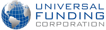 Universal Funding Corporation logo.