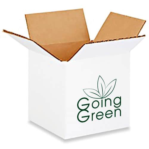 Going Green custom packaging.