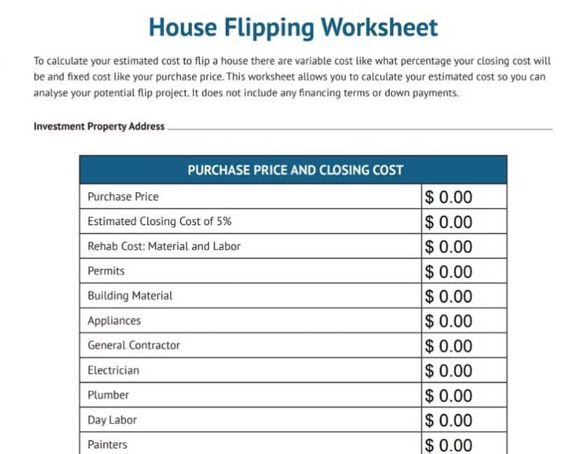 How Much Does It Cost to Flip a House? 4 Factors to Consider